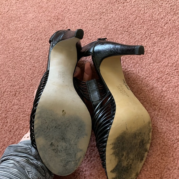 Strappy heels, bought EUC - Picture 3 of 3